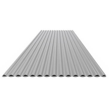 Galvanised Steel Corrugated Roofing Sheet (14/3) - Cut to Length